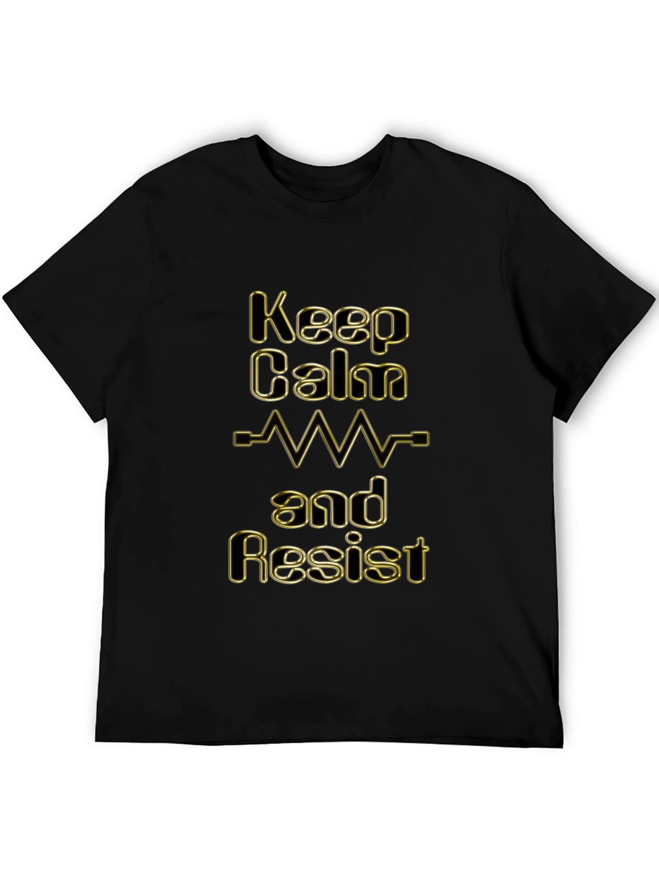 Keep Calm and Resist Graphic Tee