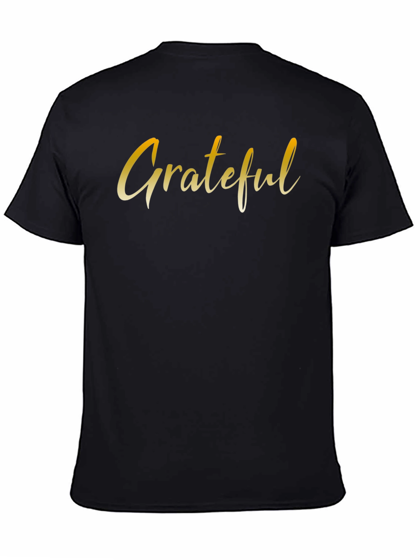 Grateful Black T-Shirt for Men