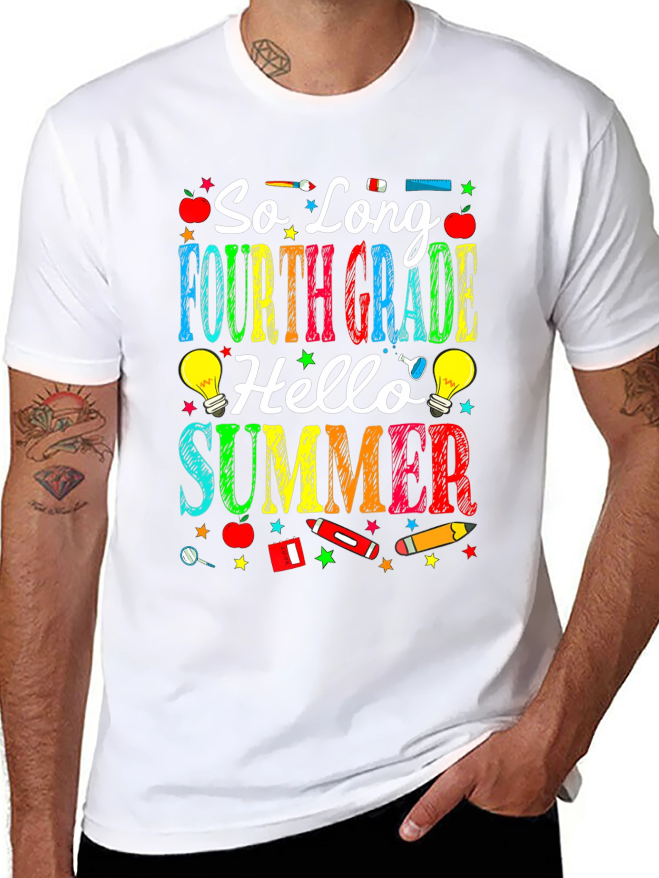 So Long Fourth Grade Hello Summer T-Shirt