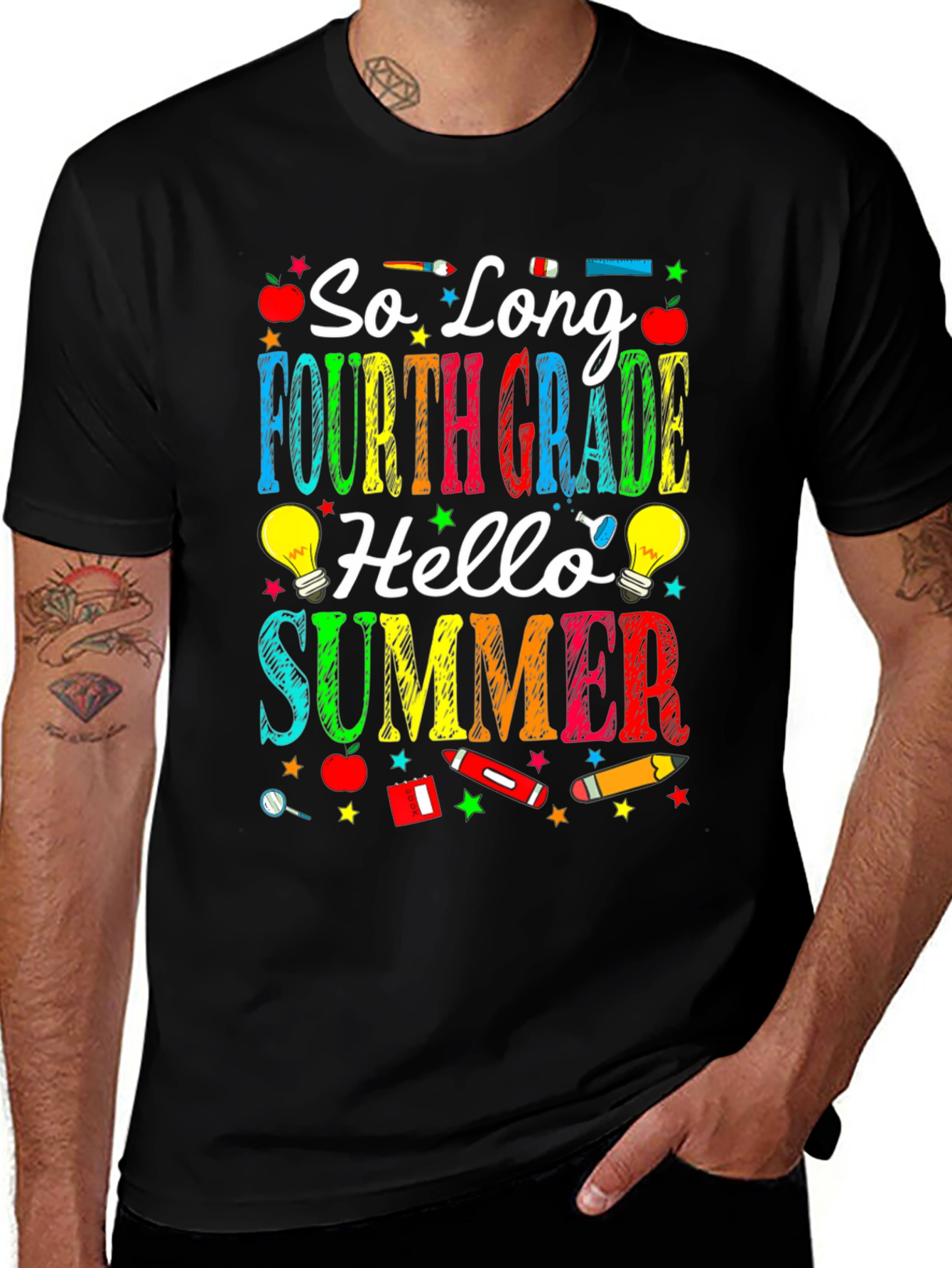 So Long Fourth Grade Hello Summer T-Shirt
