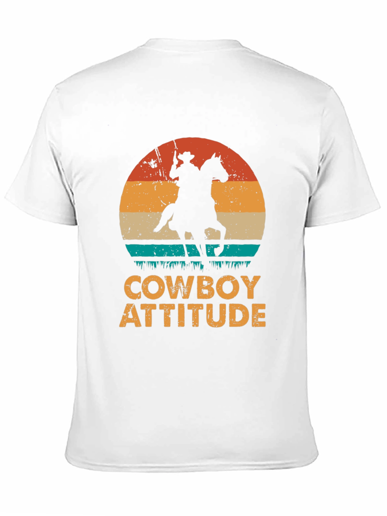 Cowboy Attitude Graphic T-Shirt