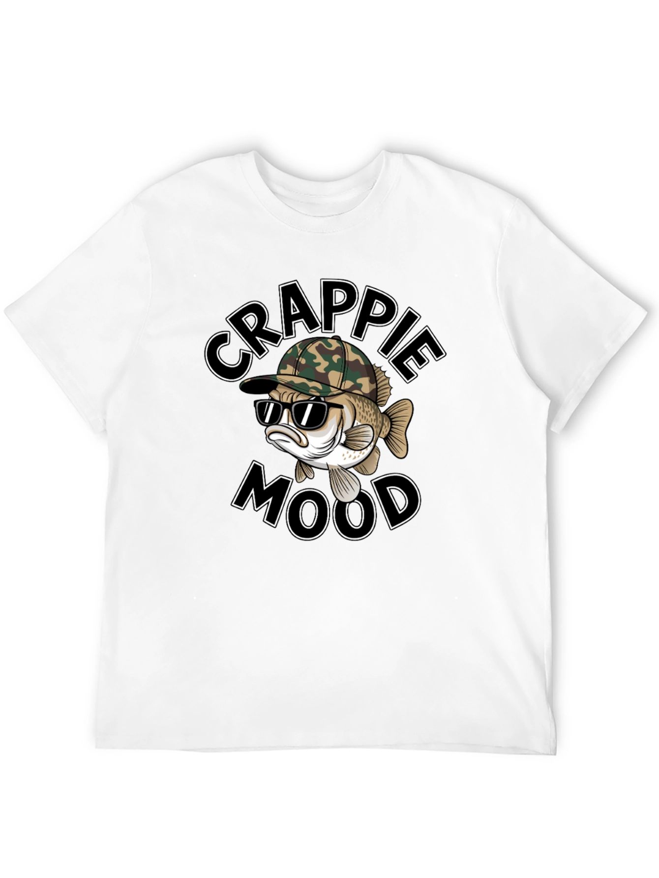 Crappie Mood Fishing T-Shirt - Angler Gift