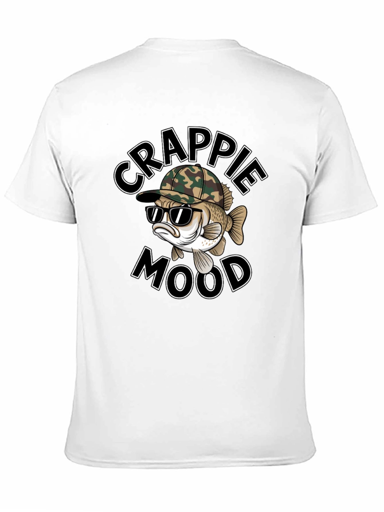 Crappie Mood Fishing T-Shirt - Angler Gift