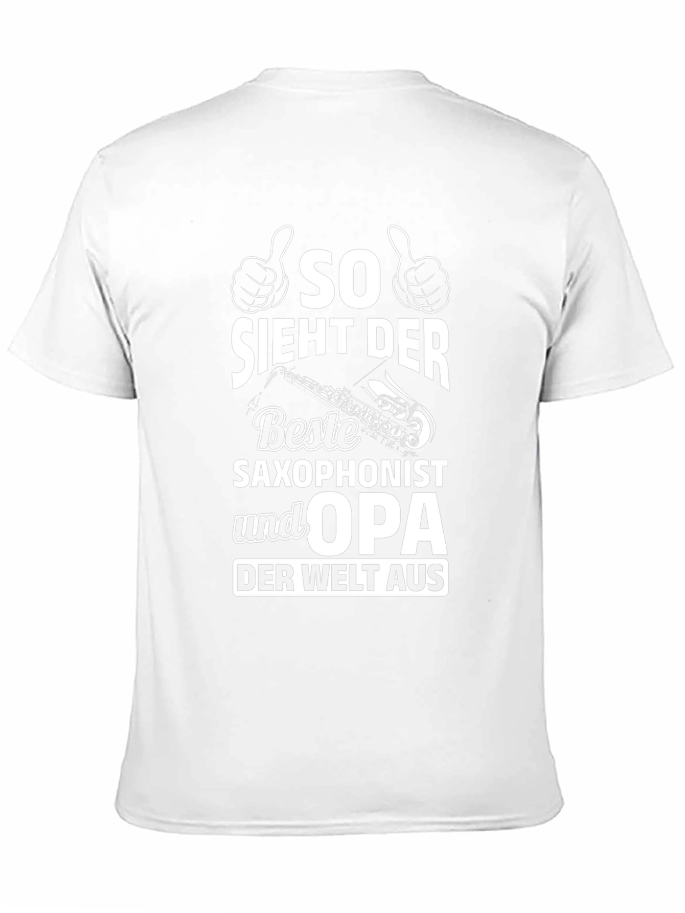 Saxophonist Opa T-Shirt - Best Grandfather Ever!