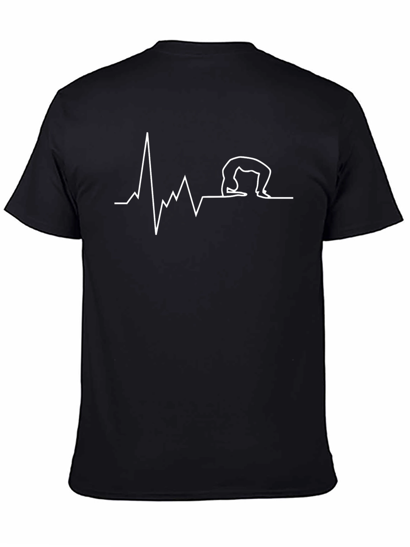 Yoga Heartbeat T-Shirt - Fitness Tee