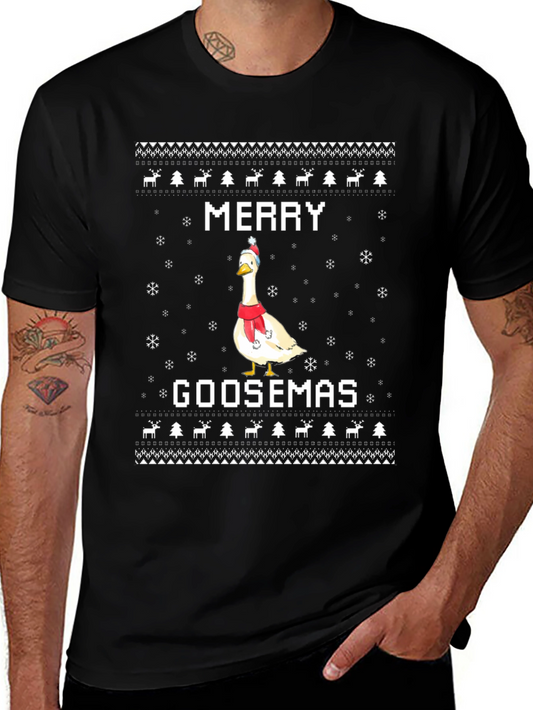Merry Goosemas Holiday T-Shirt