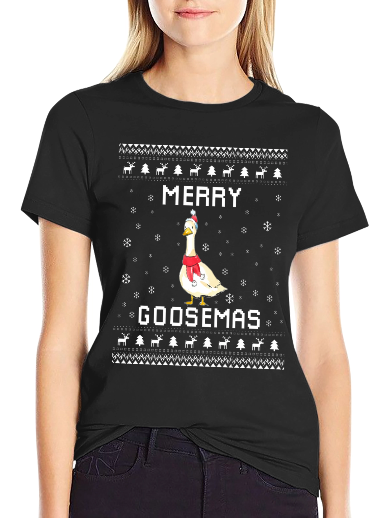 Merry Goosemas Holiday T-Shirt