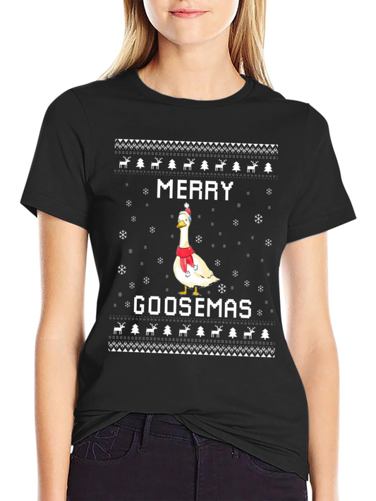 Merry Goosemas Holiday T-Shirt