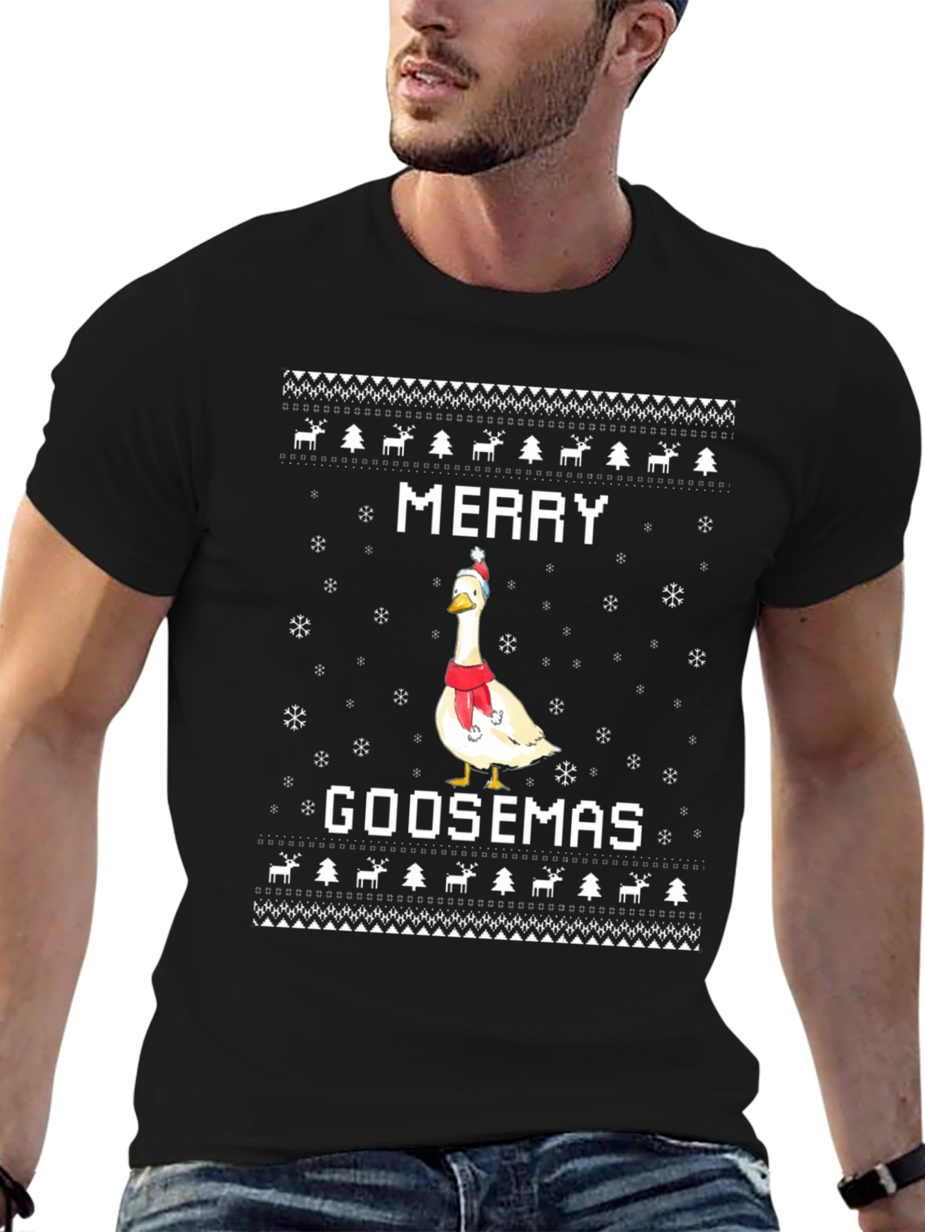 Merry Goosemas Holiday T-Shirt