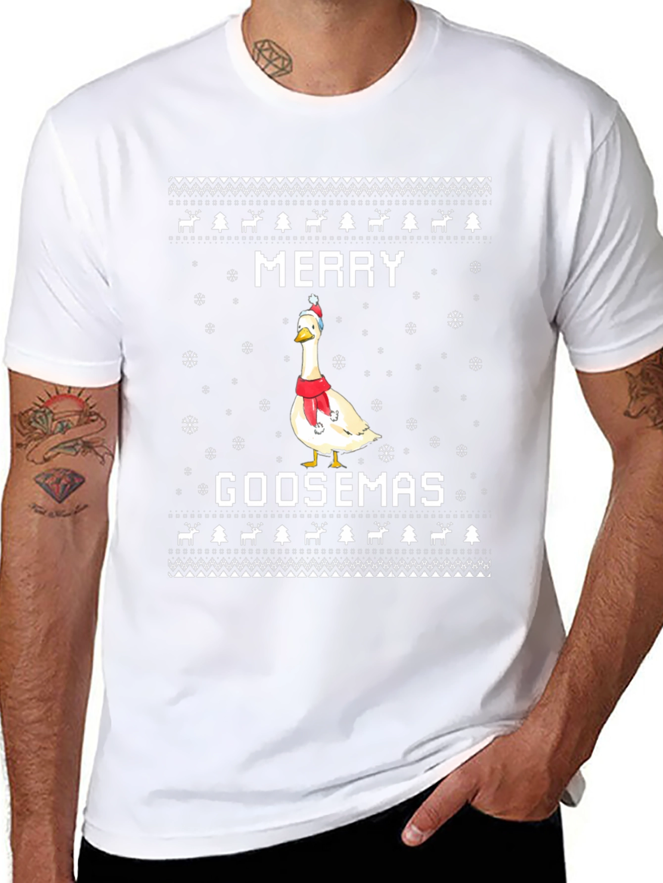 Merry Goosemas Holiday T-Shirt