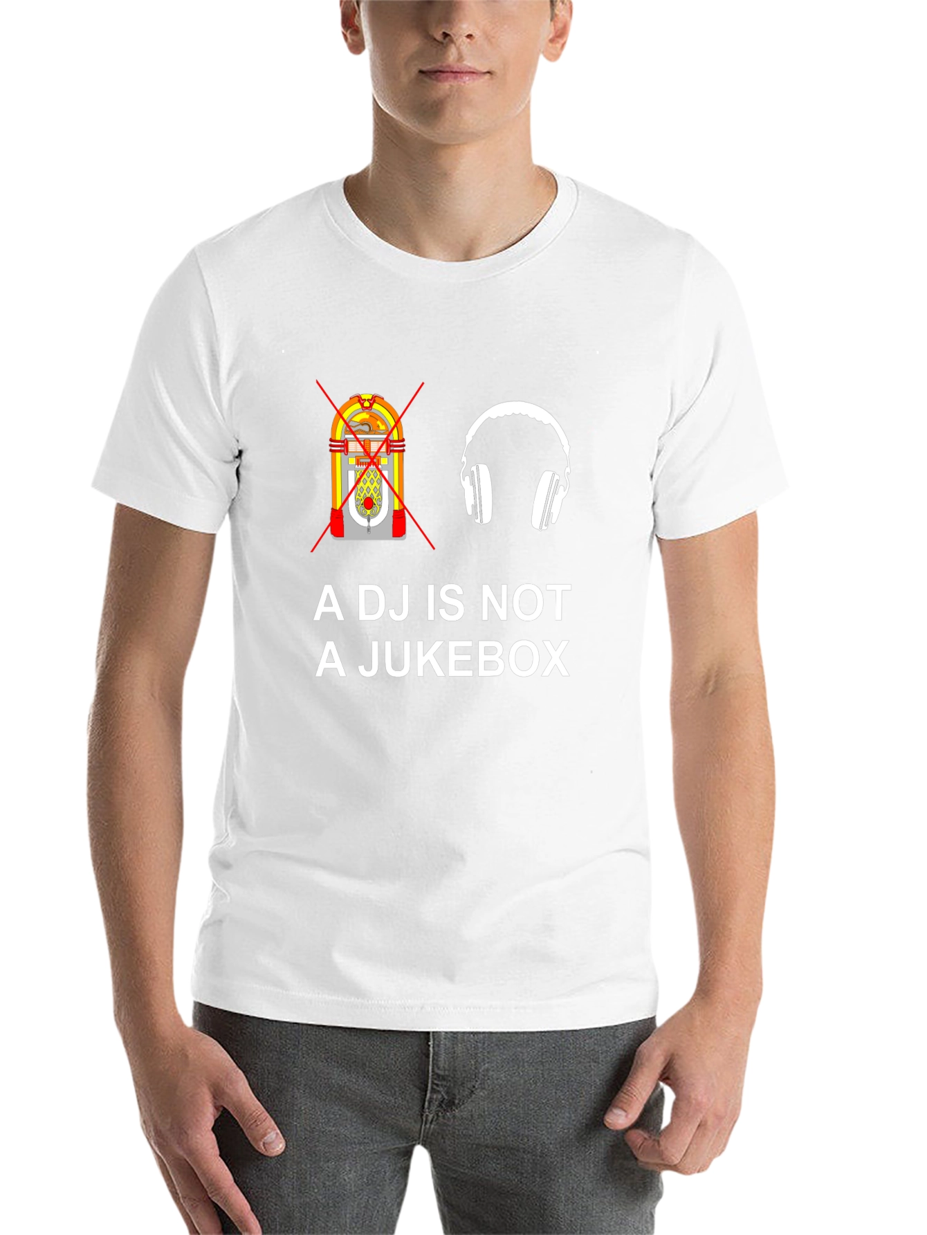 DJ Not a Jukebox Graphic Tee