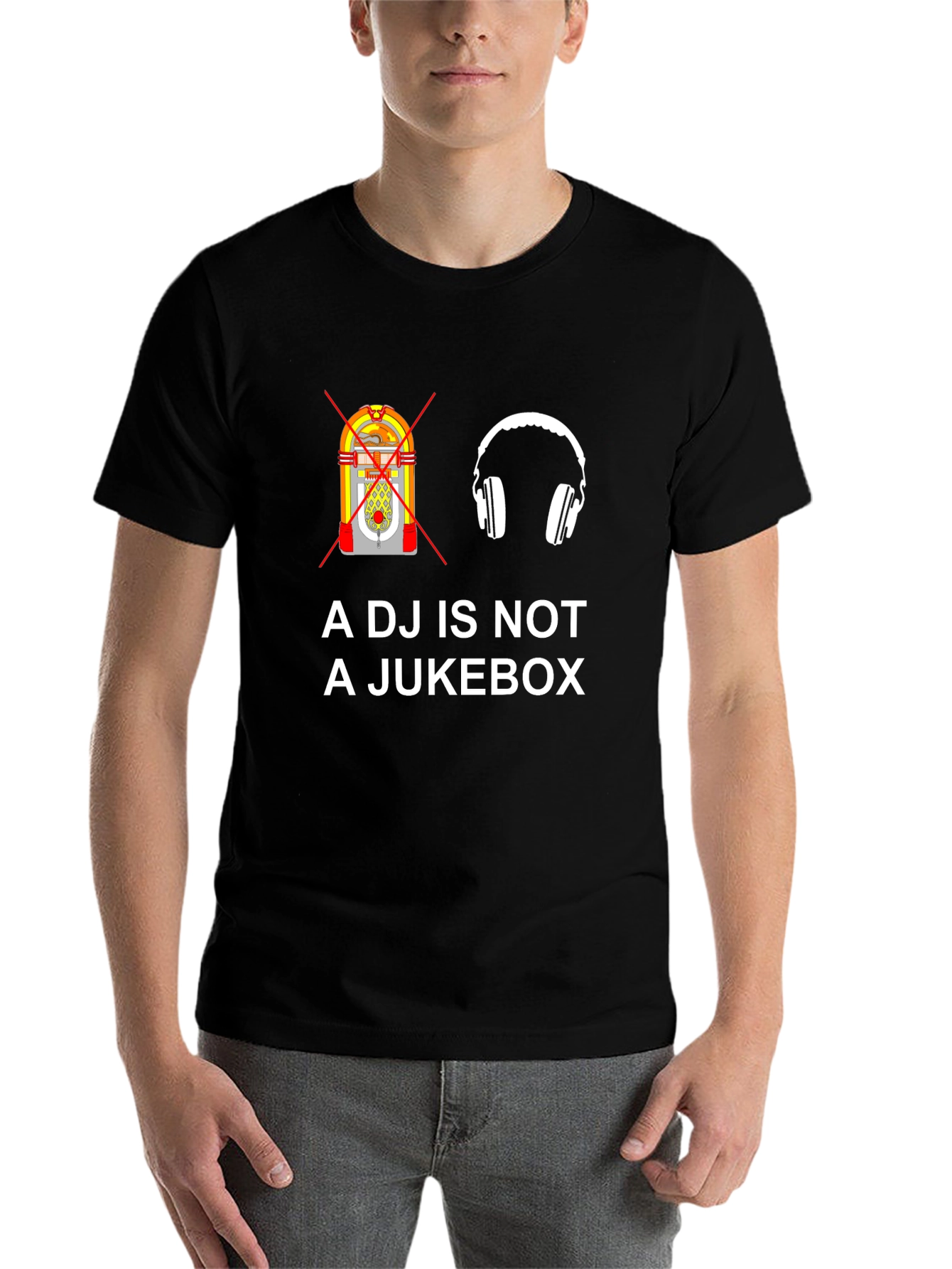 DJ Not a Jukebox Graphic Tee
