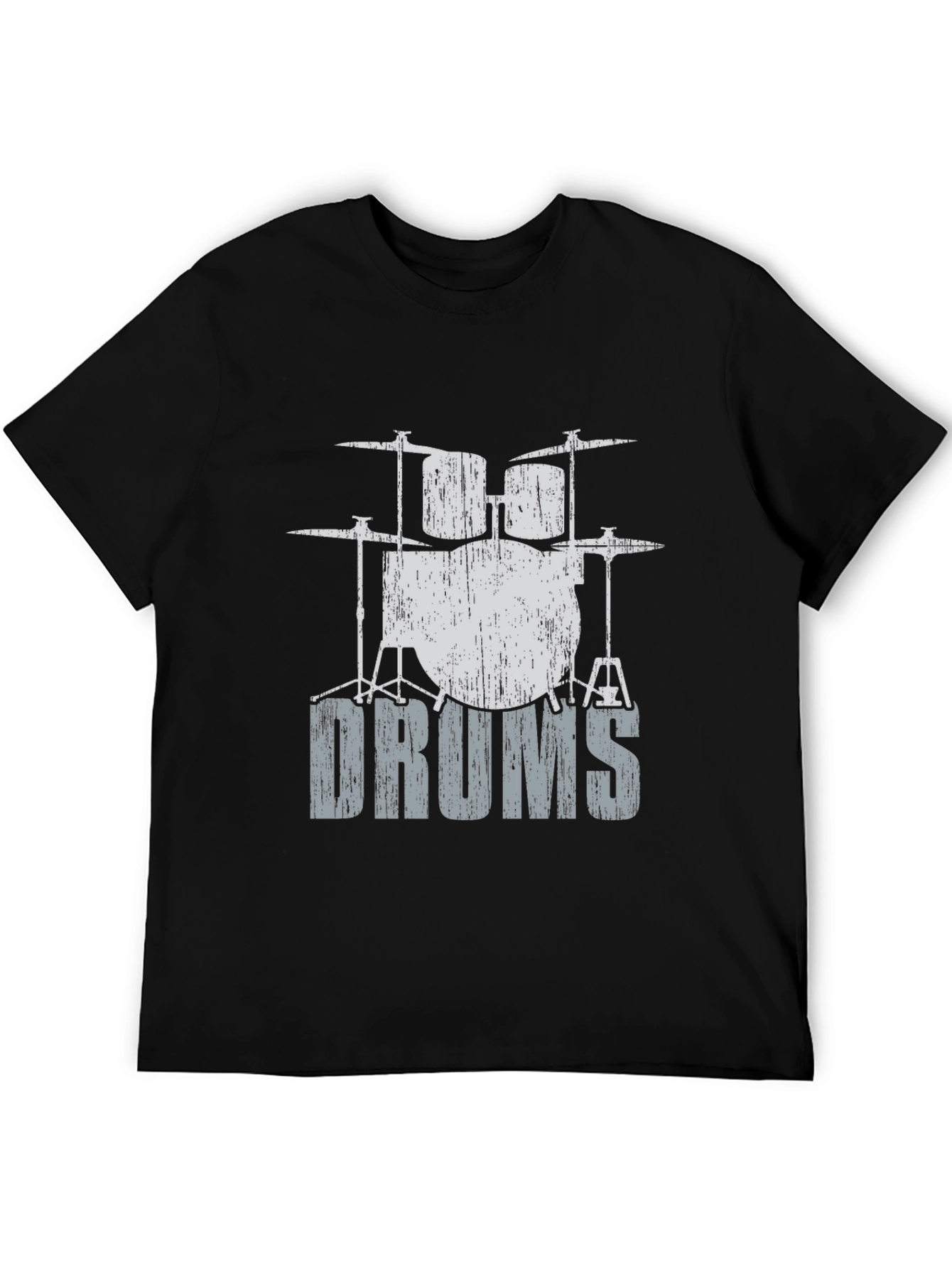 Distressed Drums Graphic T-Shirt