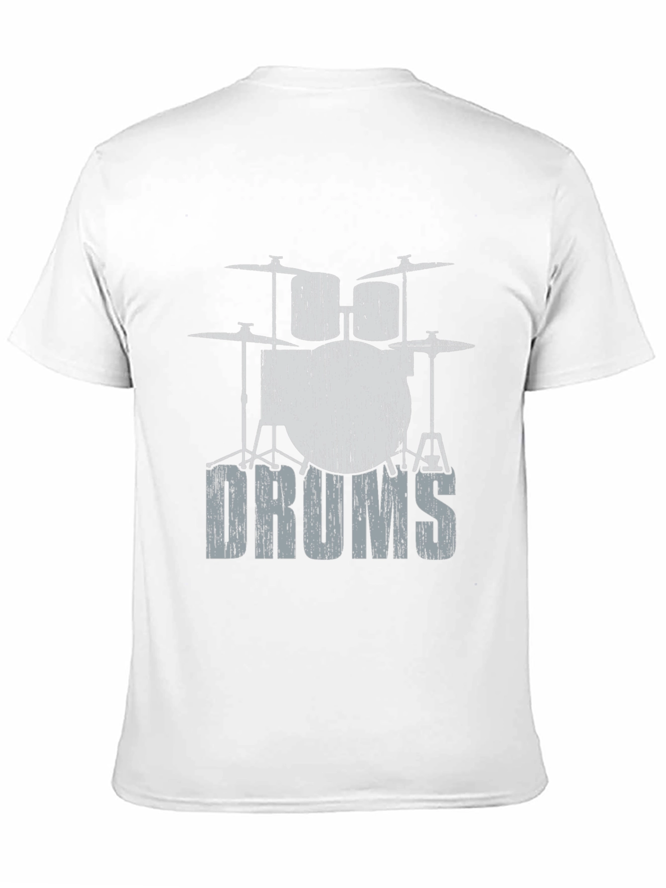Distressed Drums Graphic T-Shirt