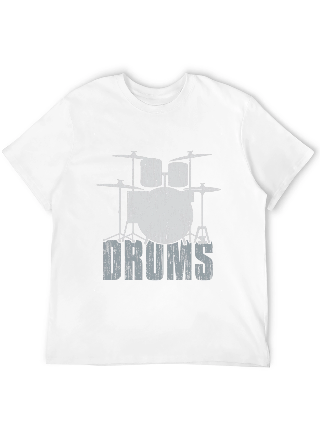 Distressed Drums Graphic T-Shirt