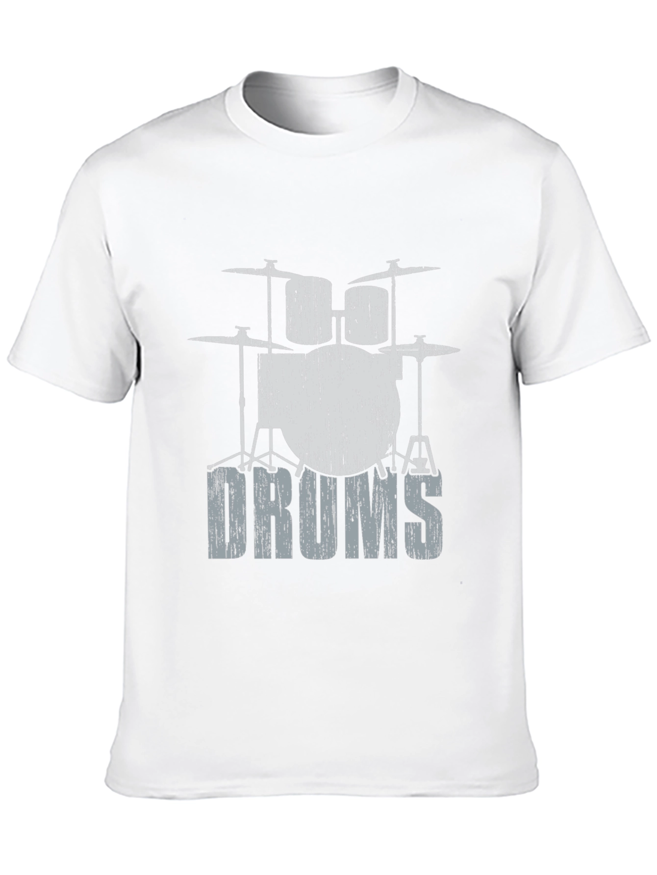 Distressed Drums Graphic T-Shirt