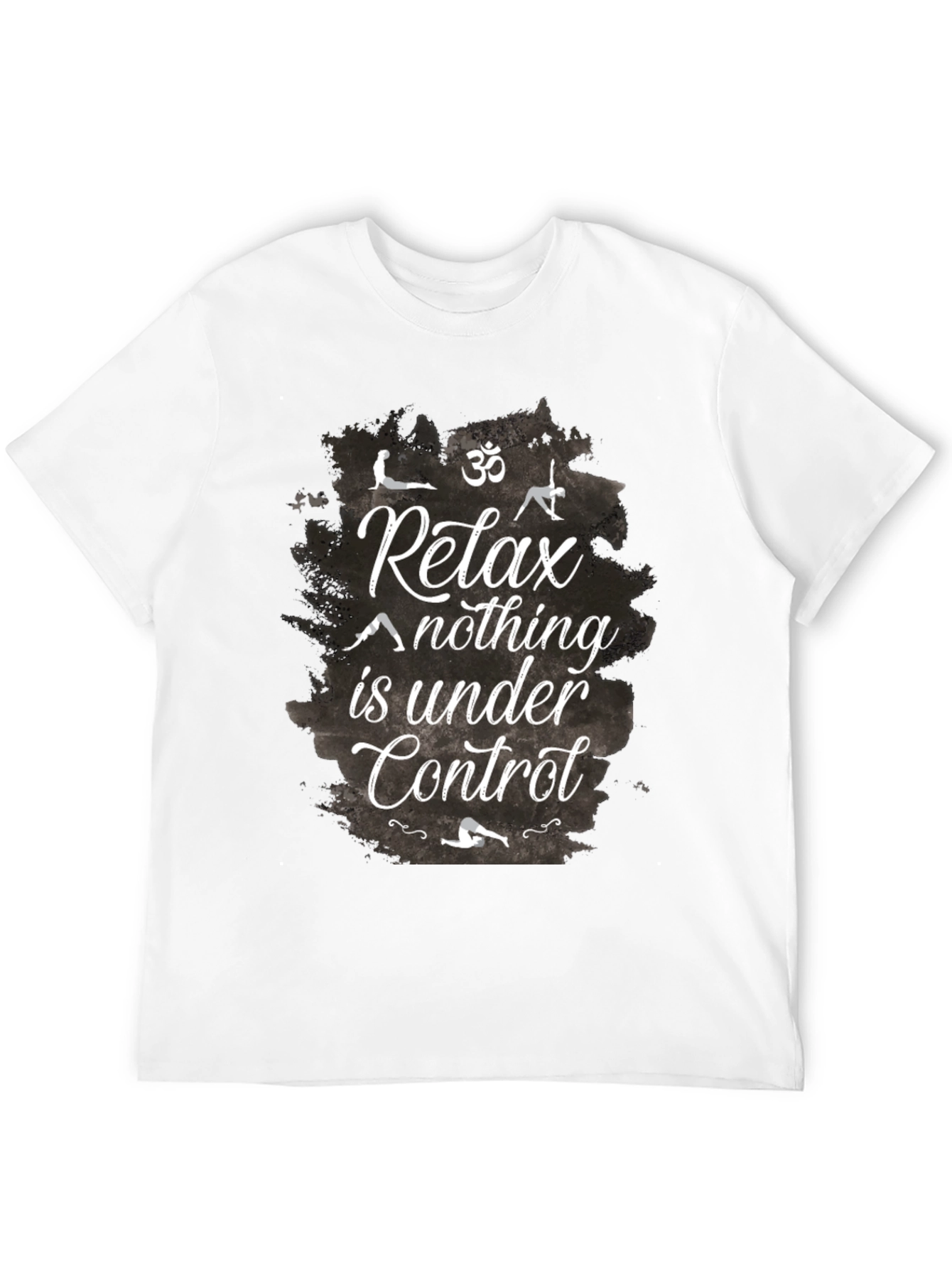 Relax Yoga Graphic Tee - Zen Mind T-Shirt