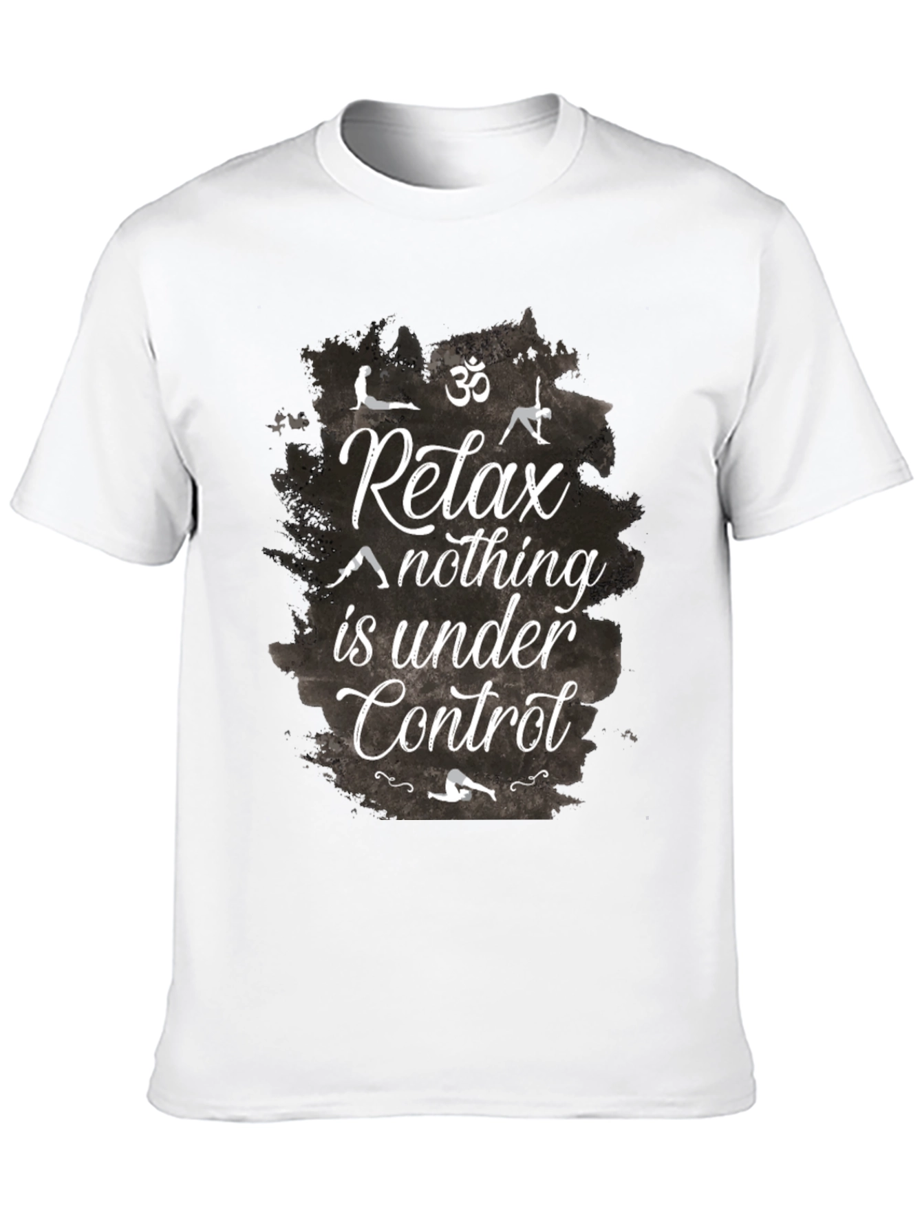 Relax Yoga Graphic Tee - Zen Mind T-Shirt