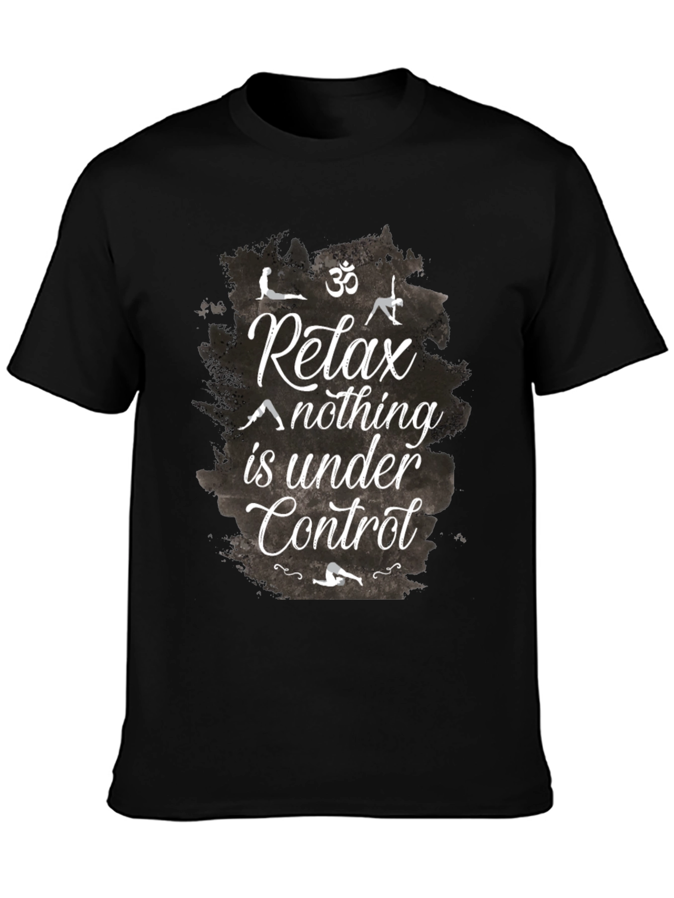 Relax Yoga Graphic Tee - Zen Mind T-Shirt