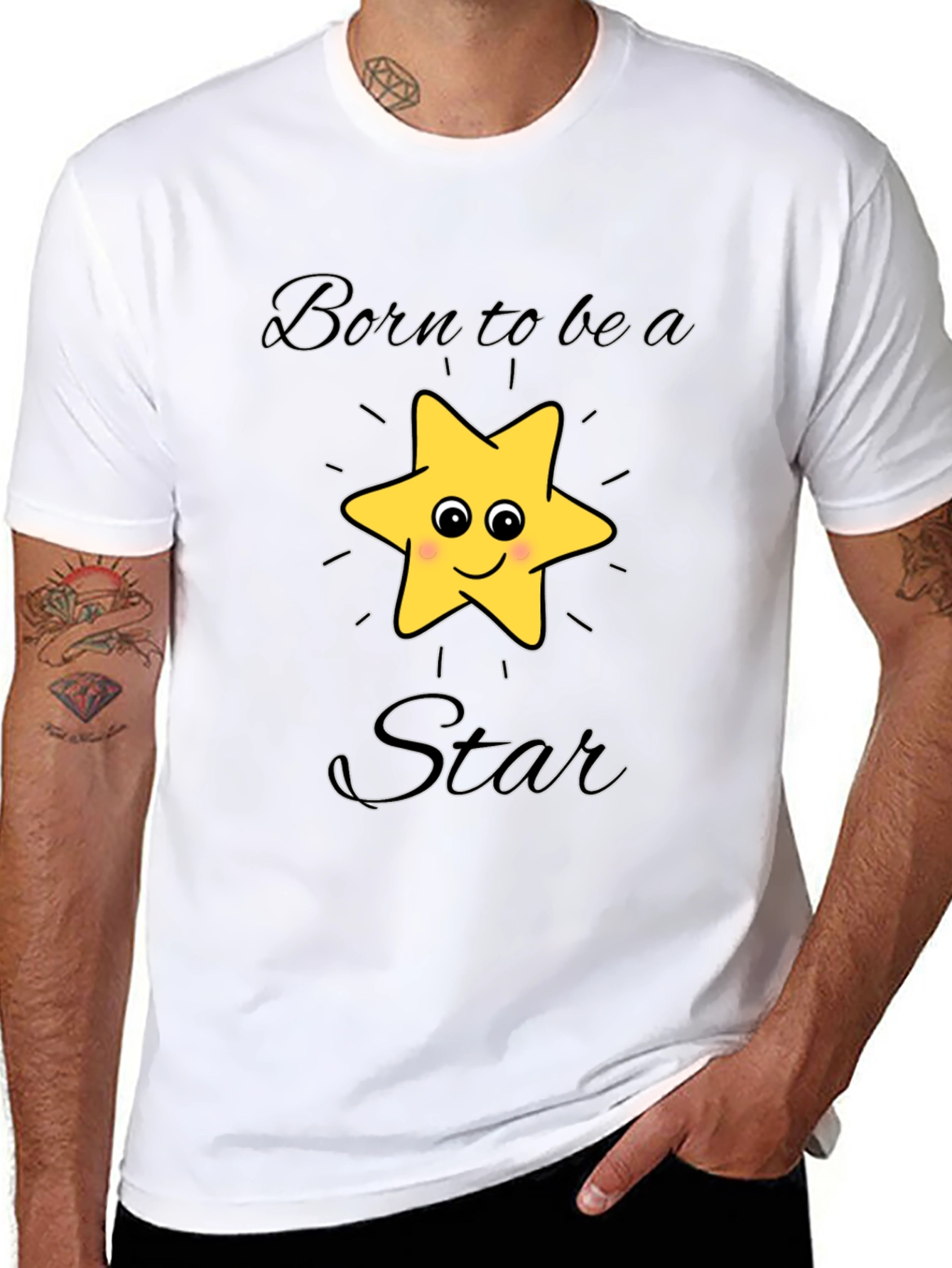 Born to be a Star Graphic Tee