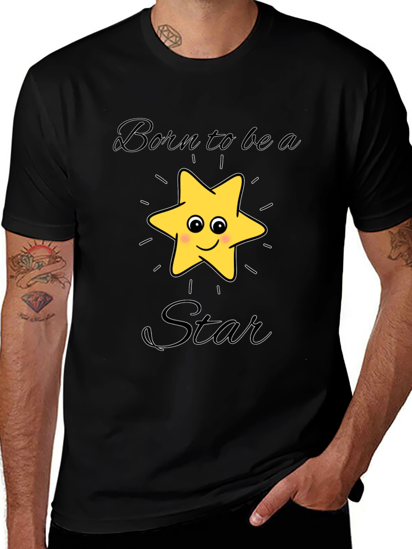 Born to be a Star Graphic Tee