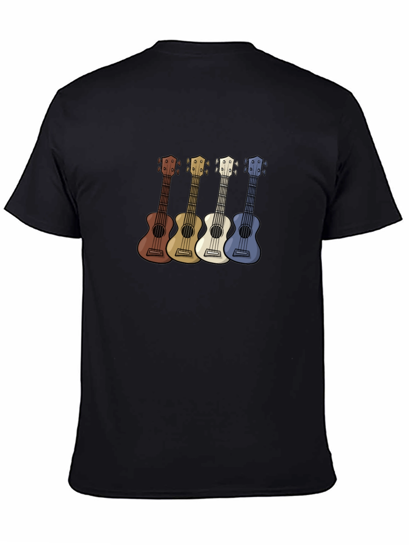 Ukulele T-Shirt - Retro Band Tee
