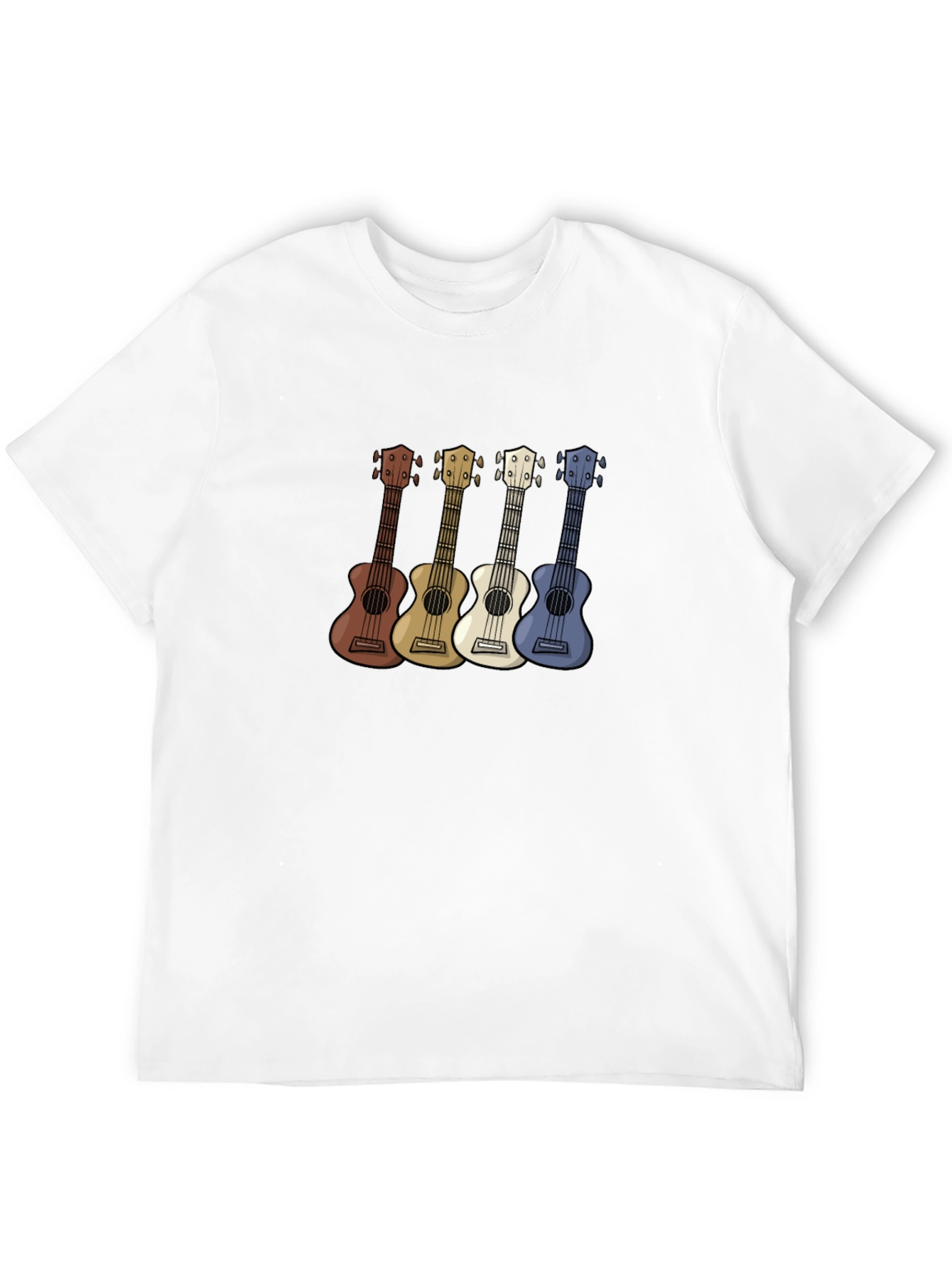 Ukulele T-Shirt - Retro Band Tee