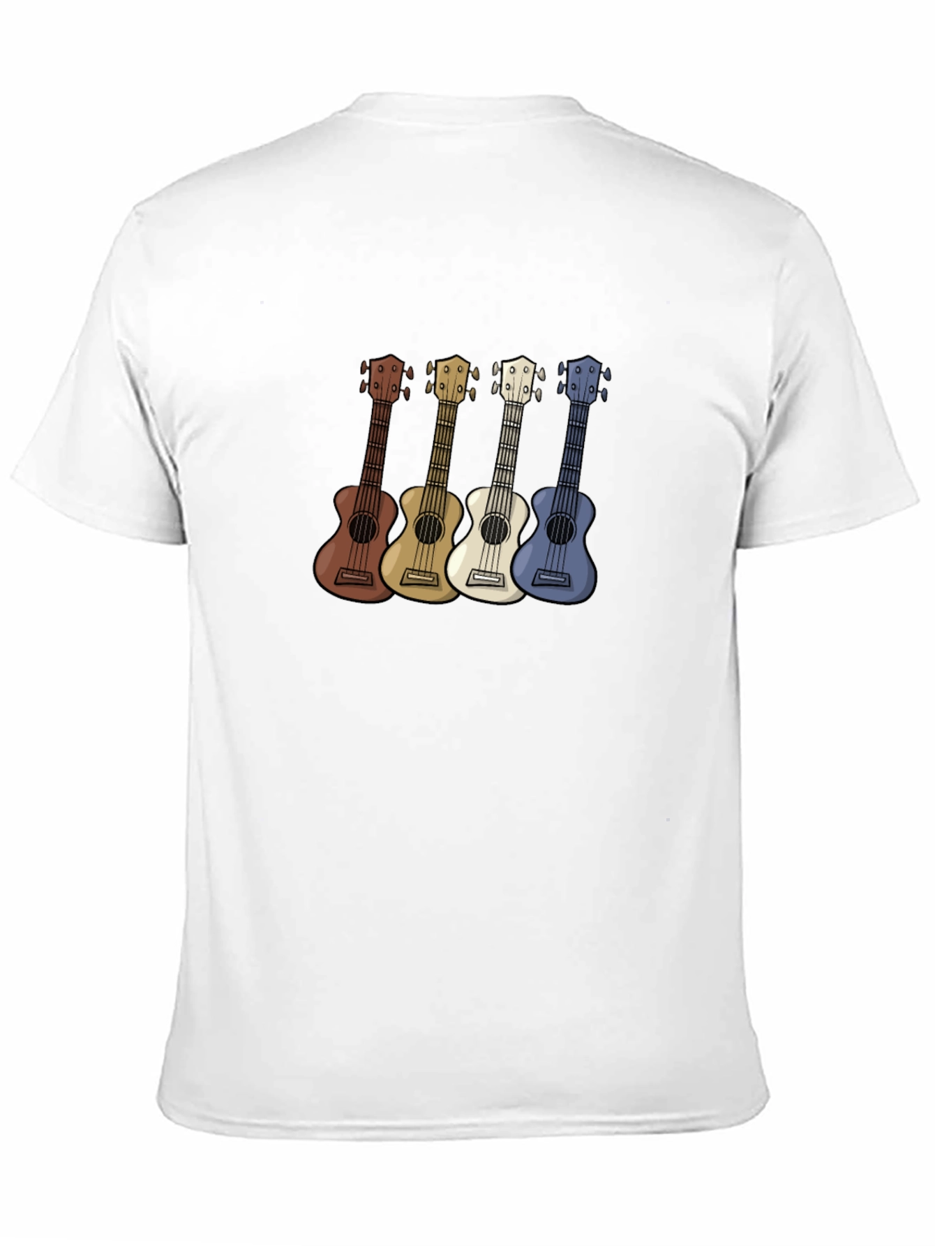 Ukulele T-Shirt - Retro Band Tee