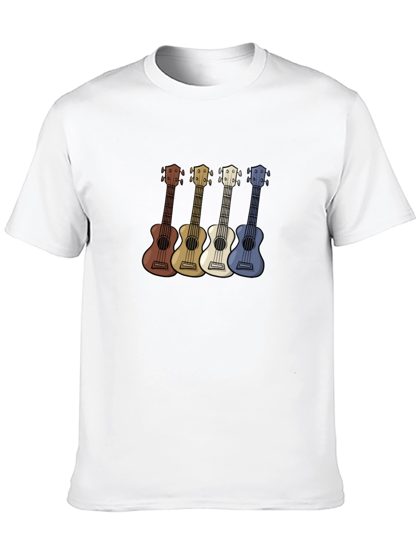 Ukulele T-Shirt - Retro Band Tee