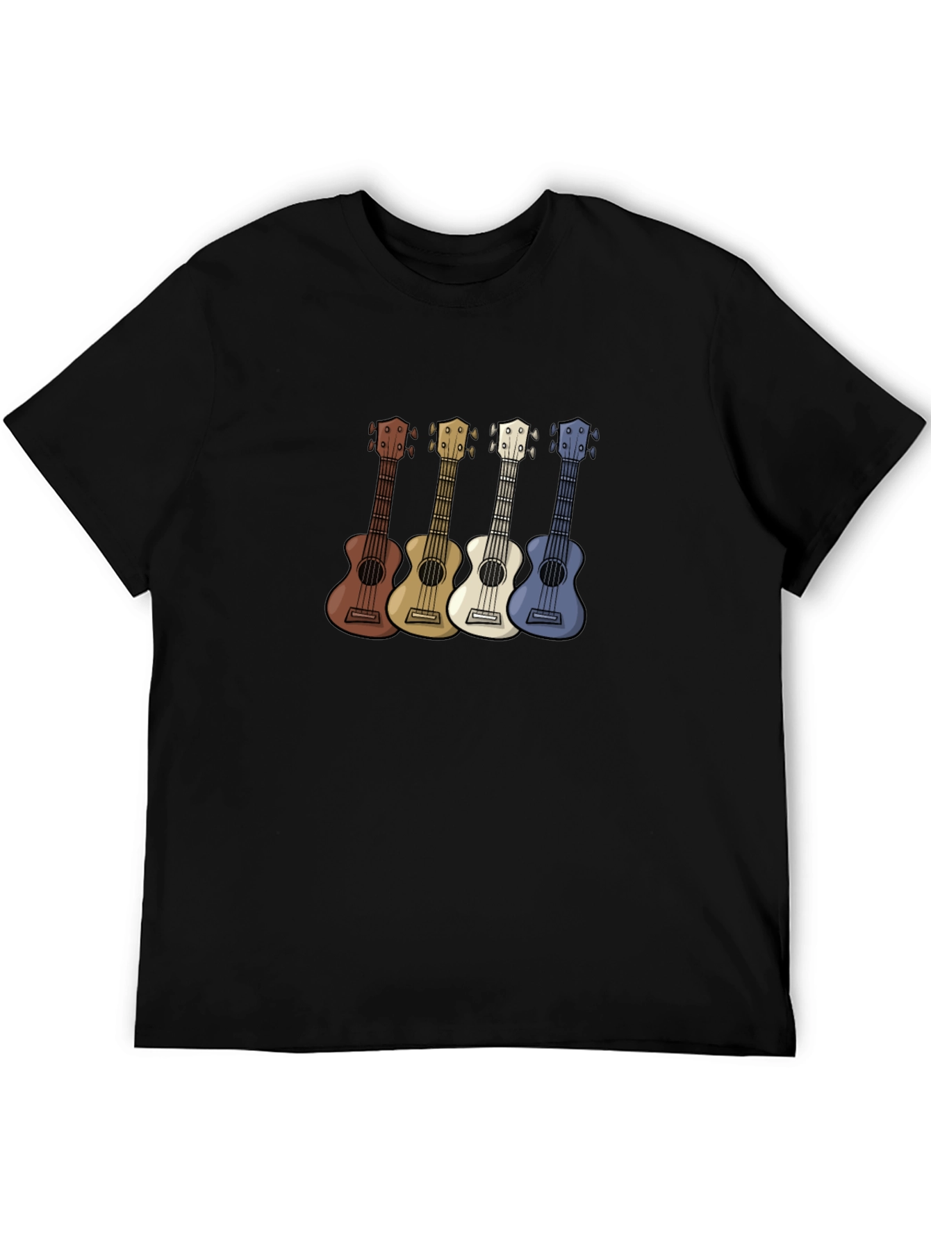 Ukulele T-Shirt - Retro Band Tee