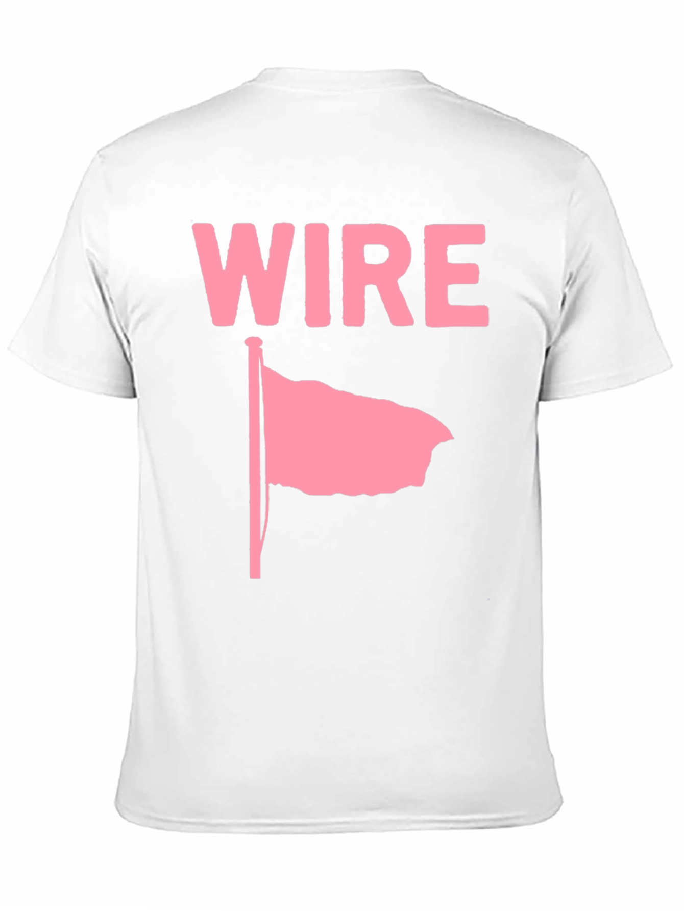 WIRE Pink Flag T-Shirt - Punk Rock Fashion