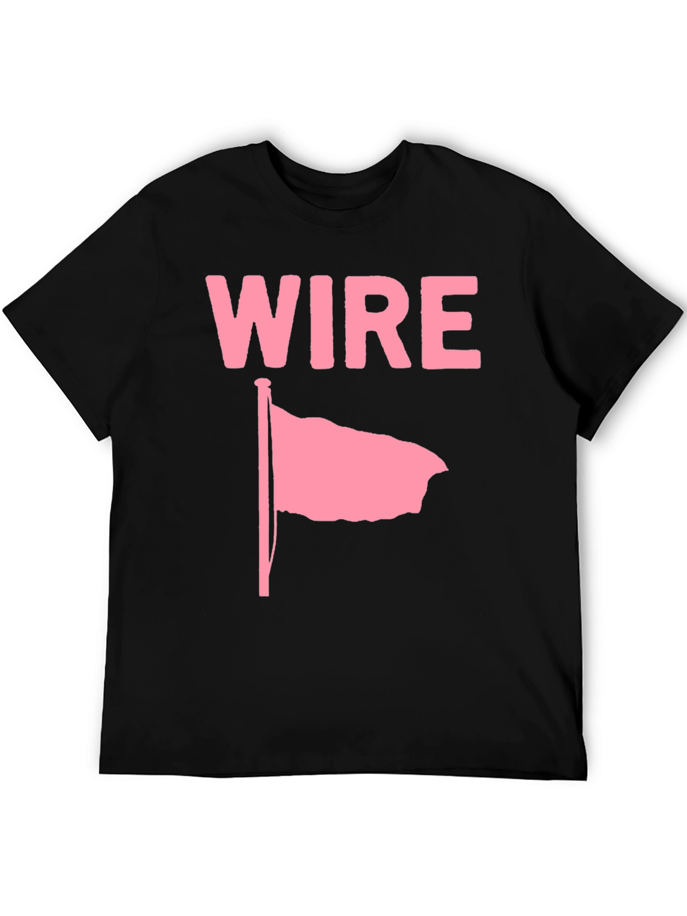 WIRE Pink Flag T-Shirt - Punk Rock Fashion