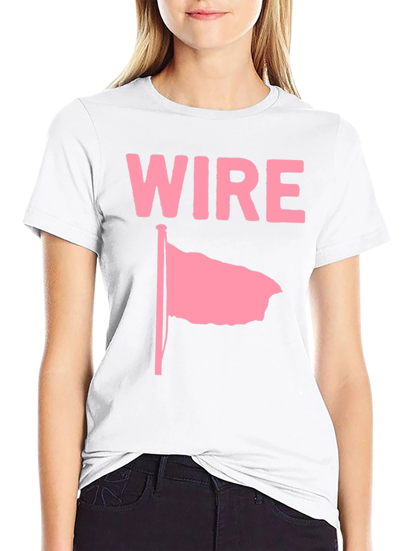WIRE Pink Flag T-Shirt - Punk Rock Fashion