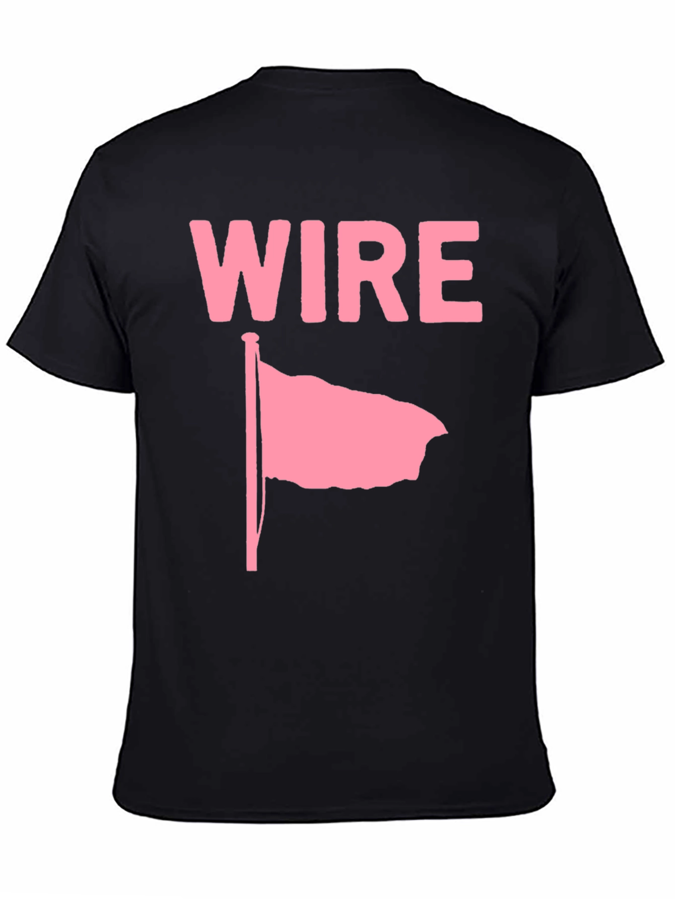 WIRE Pink Flag T-Shirt - Punk Rock Fashion
