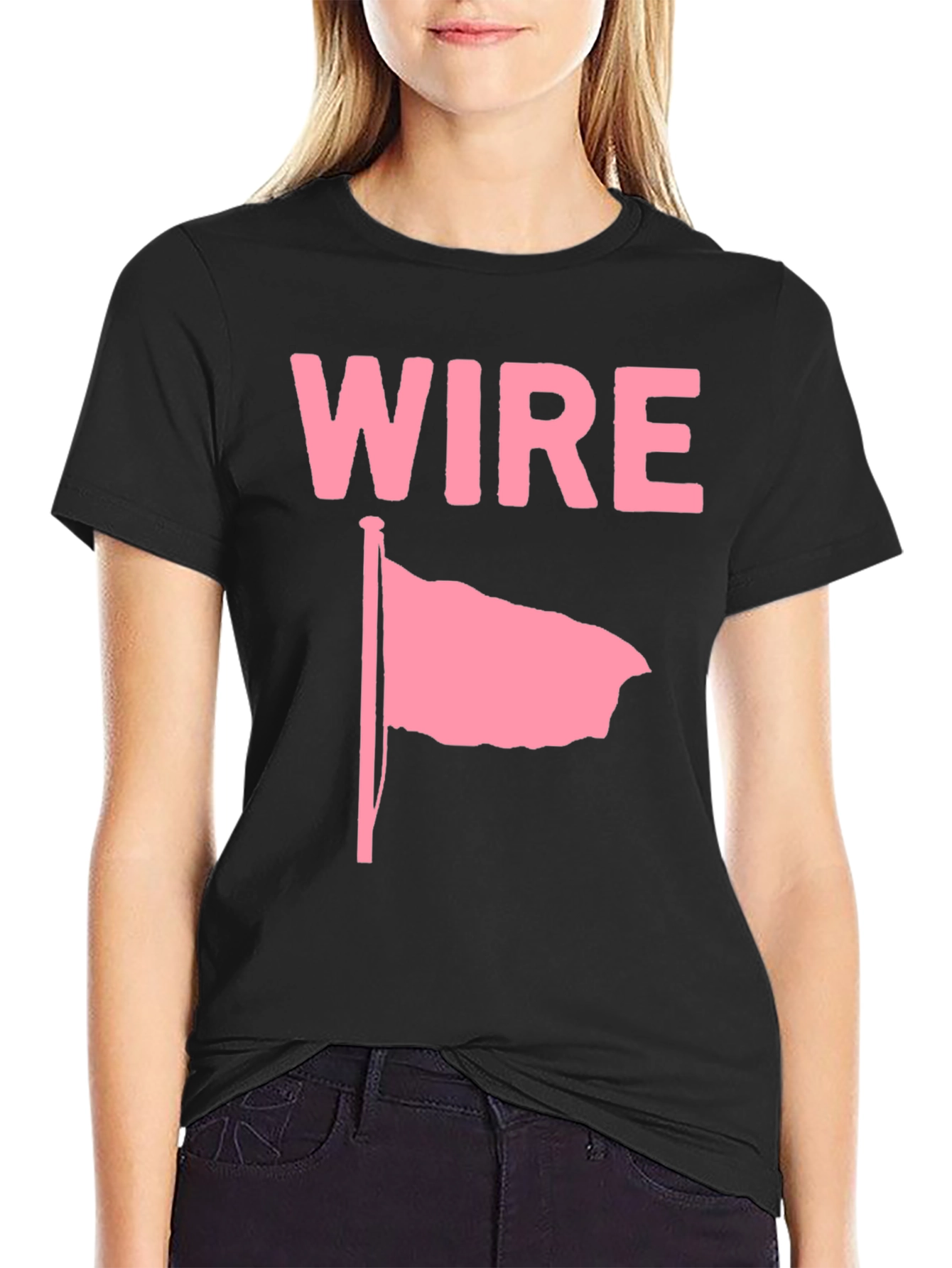 WIRE Pink Flag T-Shirt - Punk Rock Fashion