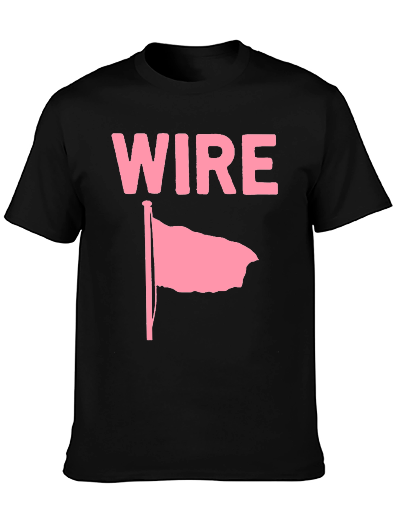 WIRE Pink Flag T-Shirt - Punk Rock Fashion