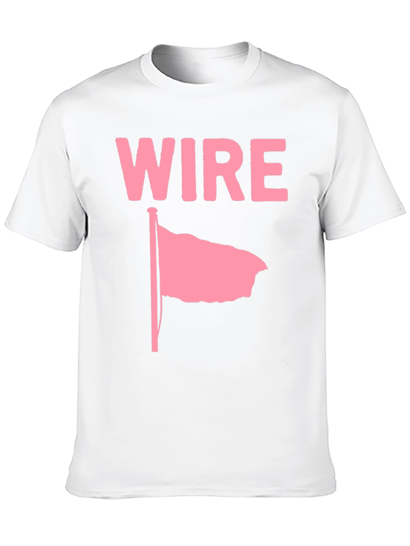 WIRE Pink Flag T-Shirt - Punk Rock Fashion
