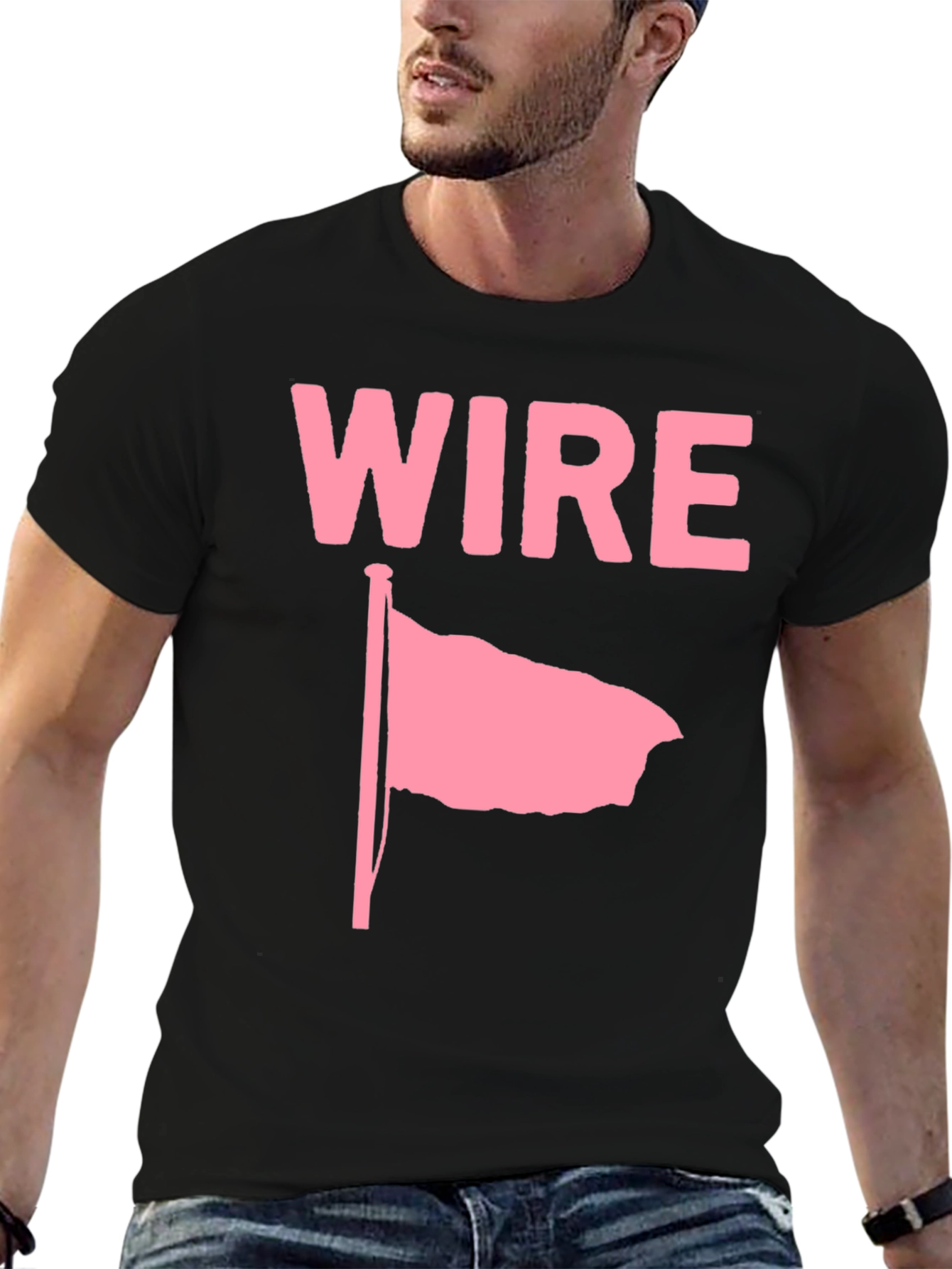 WIRE Pink Flag T-Shirt - Punk Rock Fashion