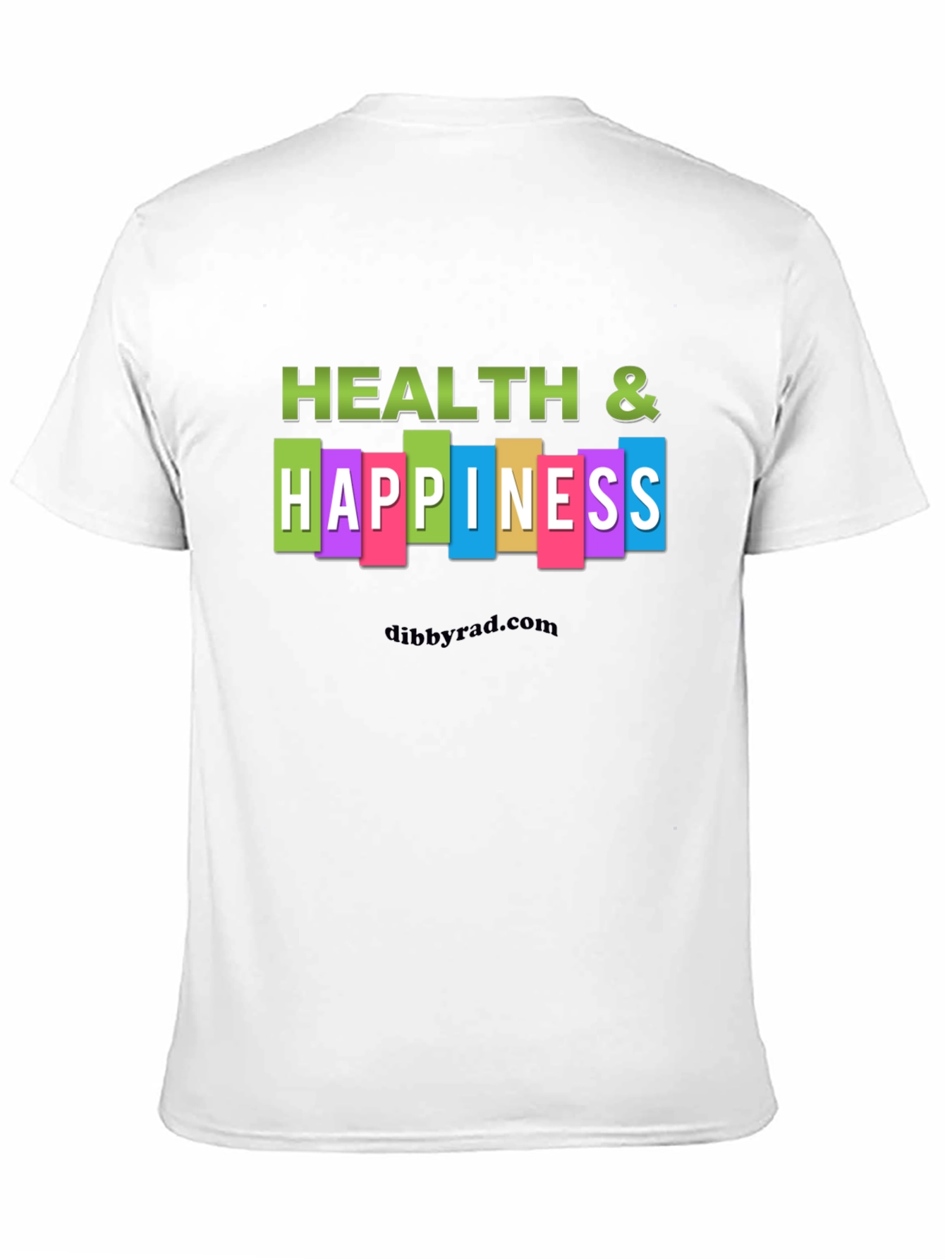 Health & Happiness Graphic T-Shirt - Black