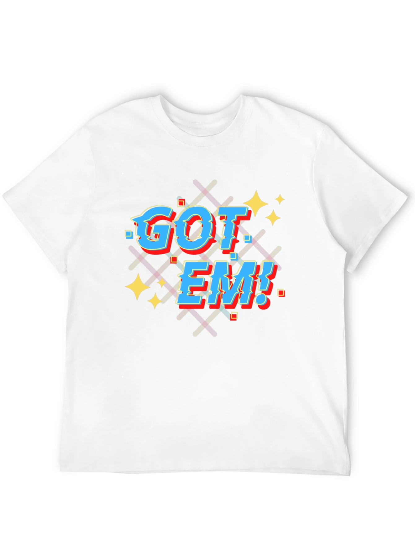 Got Em! Graphic T-Shirt - Black