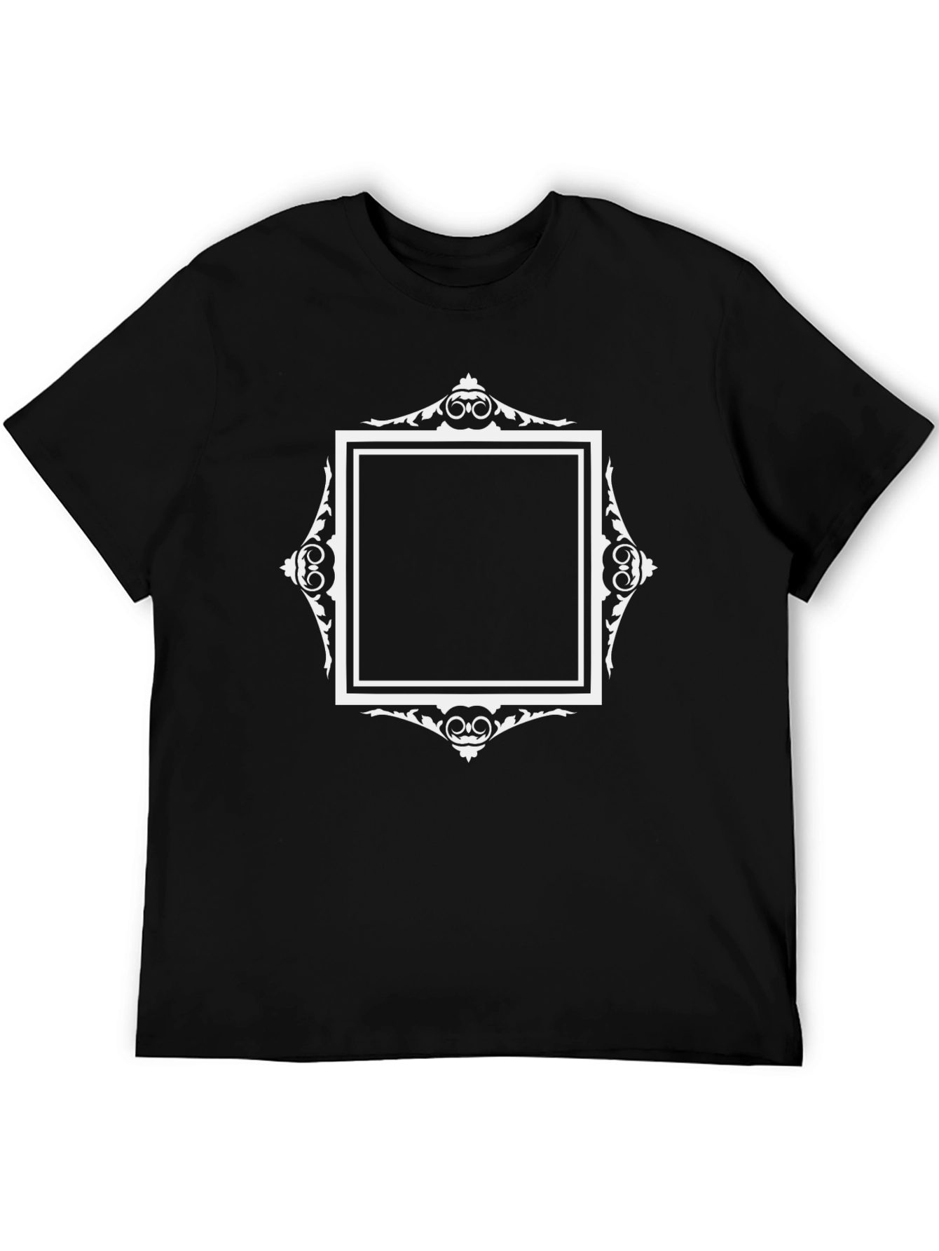Framed Graphic Tee - Modern Style