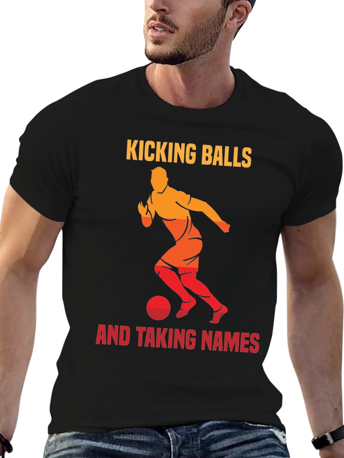 Kicking Balls & Taking Names Graphic Tee