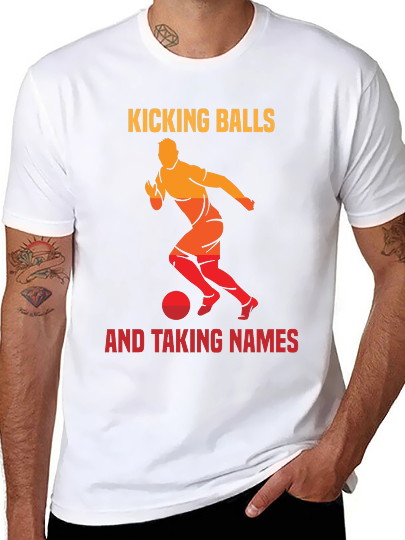 Kicking Balls & Taking Names Graphic Tee