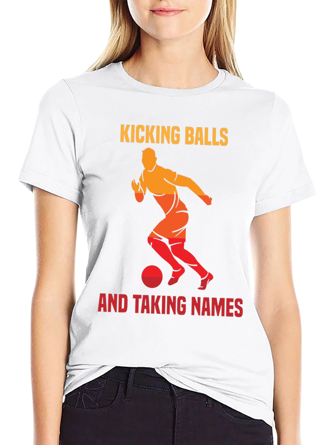 Kicking Balls & Taking Names Graphic Tee