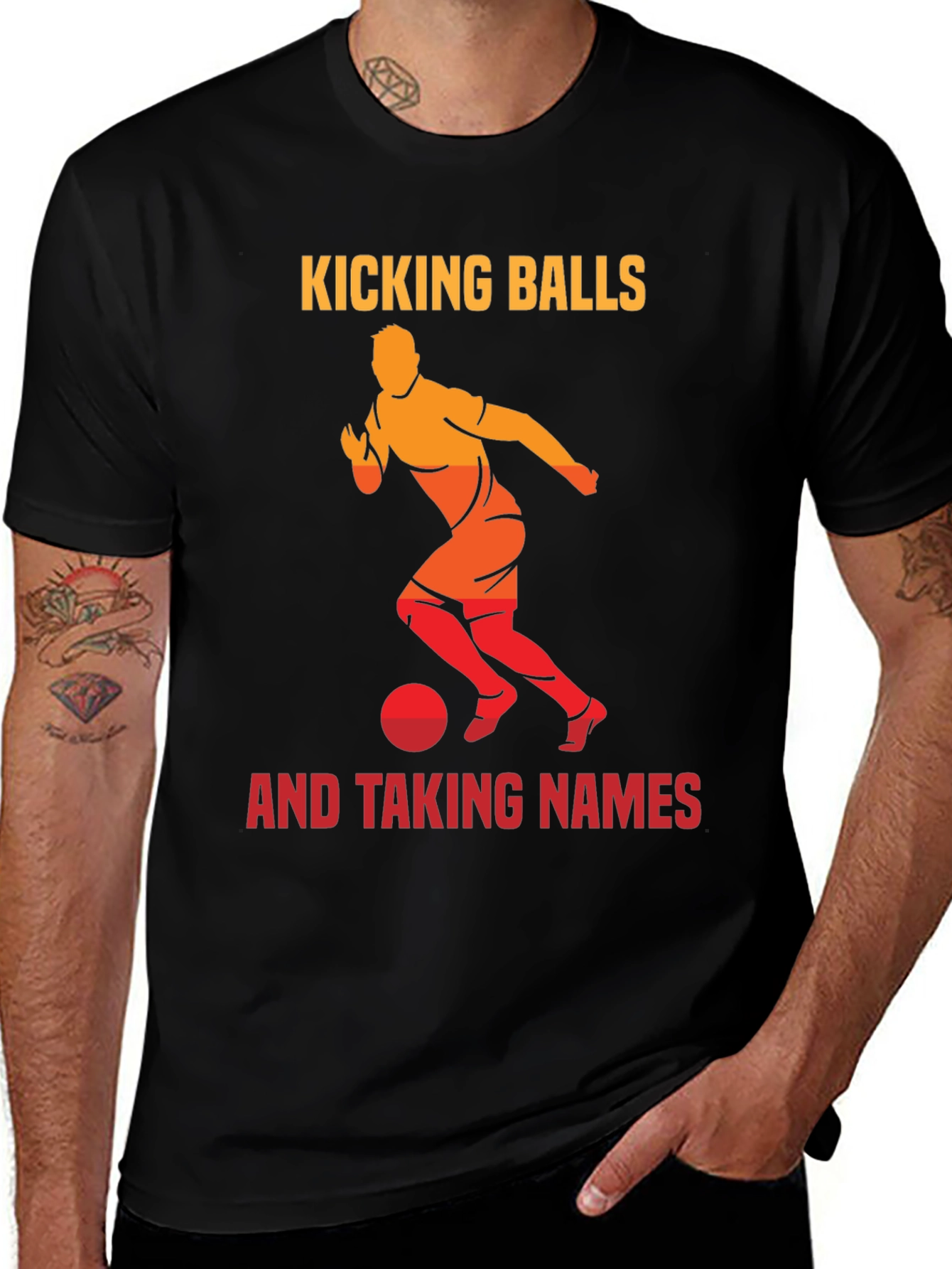 Kicking Balls & Taking Names Graphic Tee