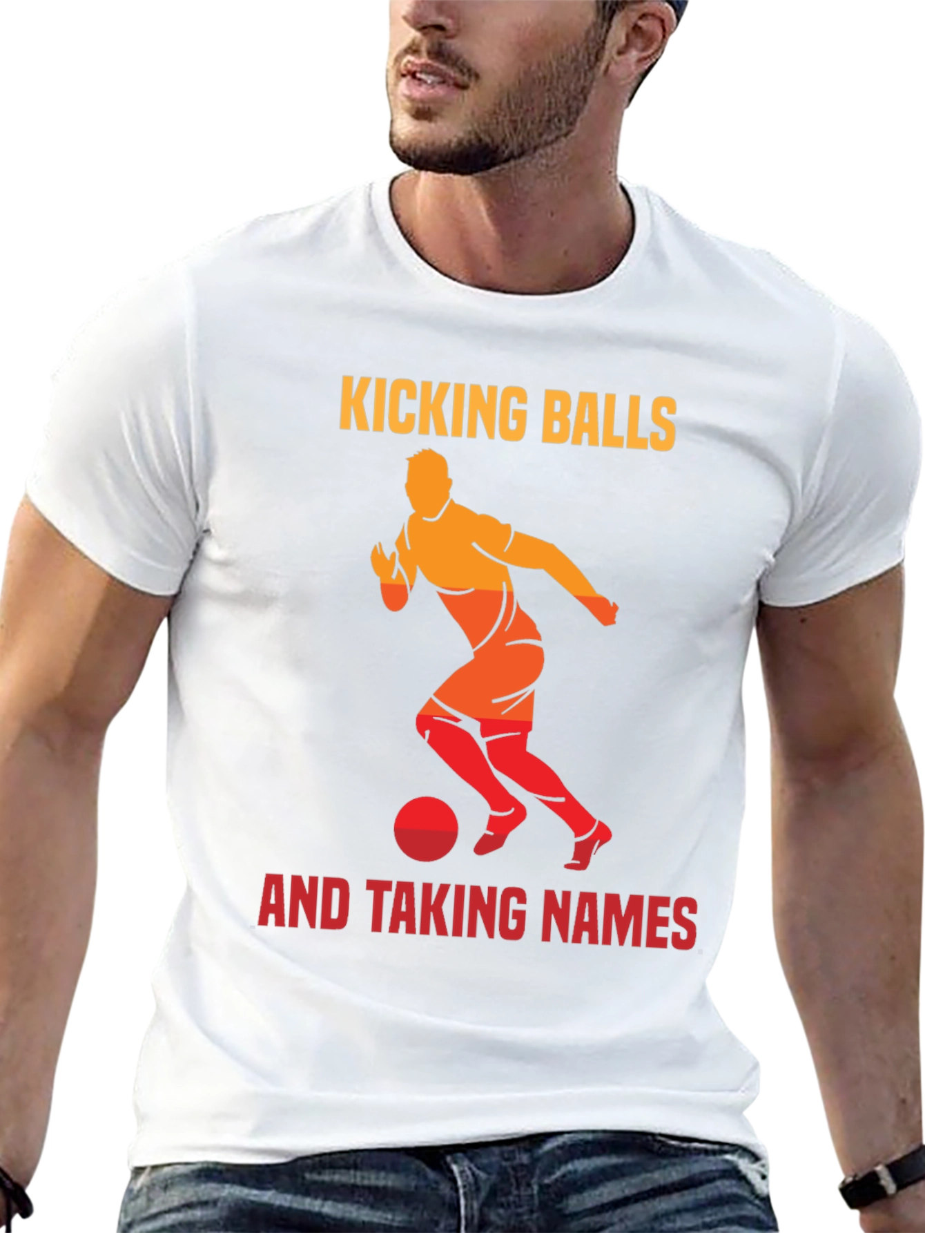 Kicking Balls & Taking Names Graphic Tee