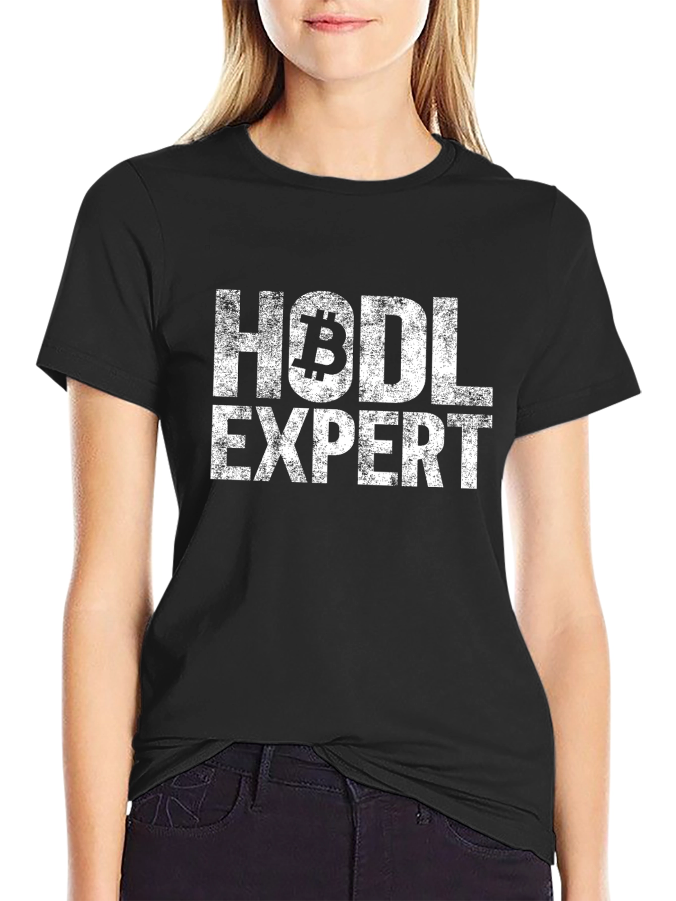 HODL Expert Bitcoin Crypto T-Shirt
