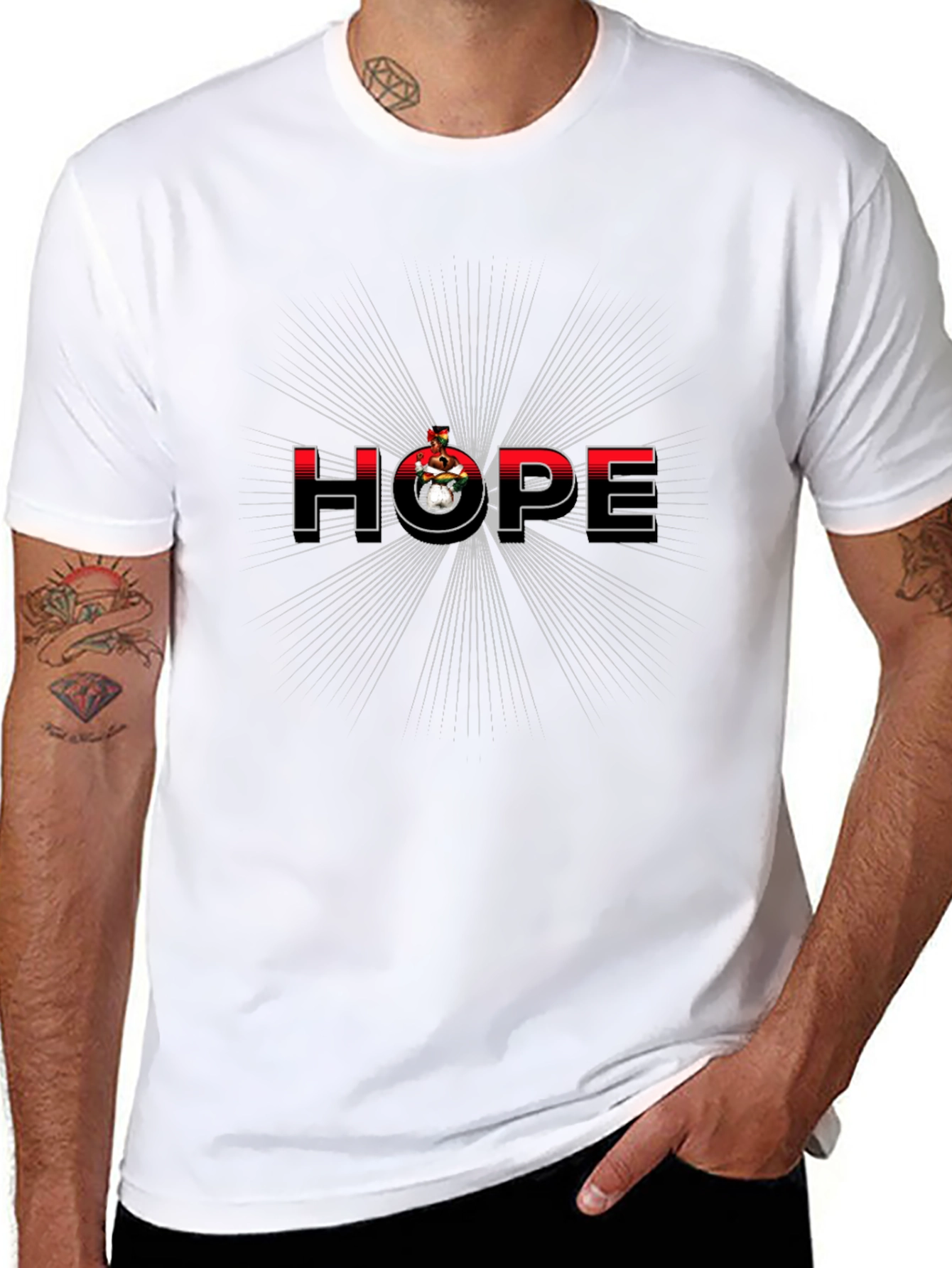 HOPE Graphic Tee - Stylish Comfort