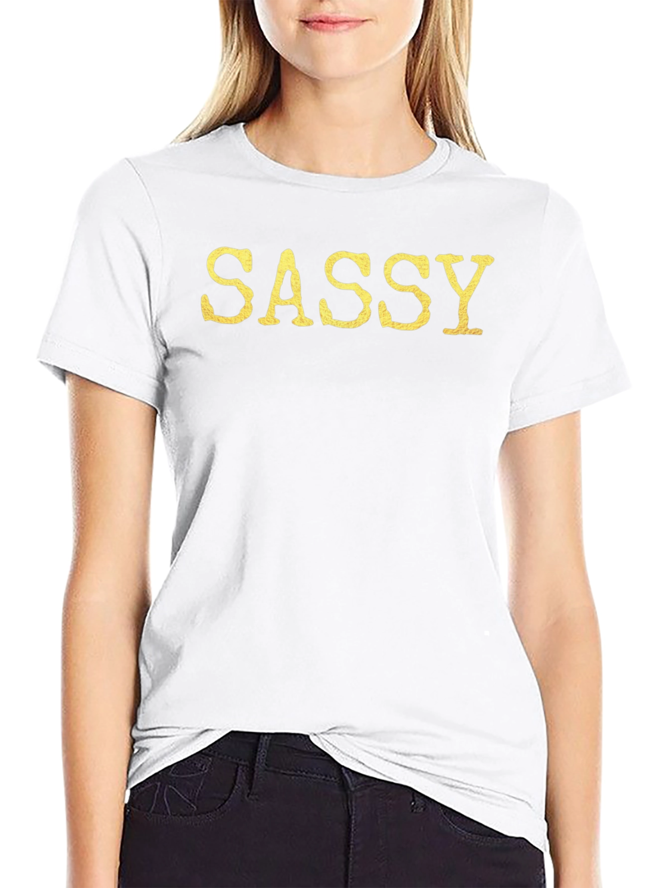 Sassy Statement Tee - Gildan Heavy Cotton
