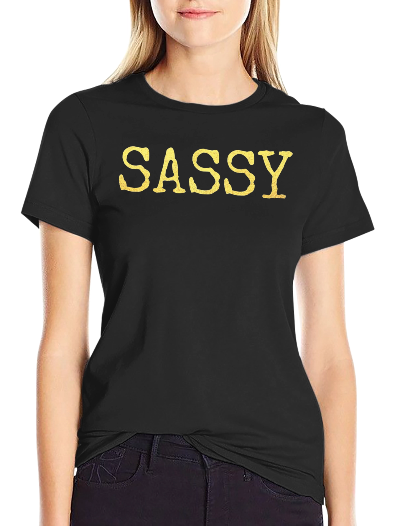 Sassy Statement Tee - Gildan Heavy Cotton